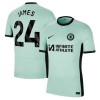 Maillot de Supporter Chelsea James 24 Troisième 2023-24 Pour Homme